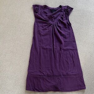 Marc by Marc Jacobs Deep Purple Sleeveless V-Neck Mini Dress 🌿